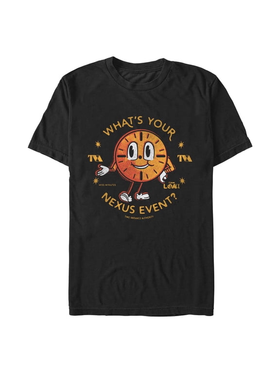 Men's Marvel: Loki Miss Minutes Nexus Event Graphic T-Shirt