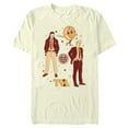 thumbnail image 1 of Men's Marvel Loki Retro Characters  Graphic Tee Beige Large, 1 of 4
