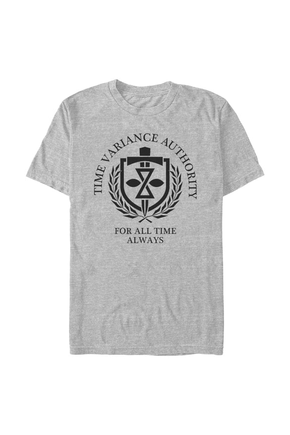 Men's Marvel Loki Time Variance Authority For All Time  Graphic Tee Athletic Heather Medium