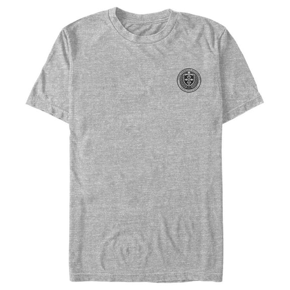 Men's Marvel Loki Time Variance Authority Logo Badge  Graphic Tee Athletic Heather X Large