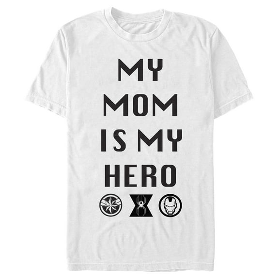 Men's Marvel MOM IS MY HERO T-Shirt
