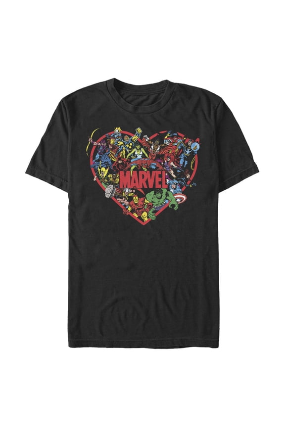 Men's Marvel Marvel Hero Heart T-Shirt