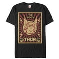 thumbnail image 1 of Men's Marvel Mighty Thor Wing Helmet  Graphic Tee Black 2X Large, 1 of 4