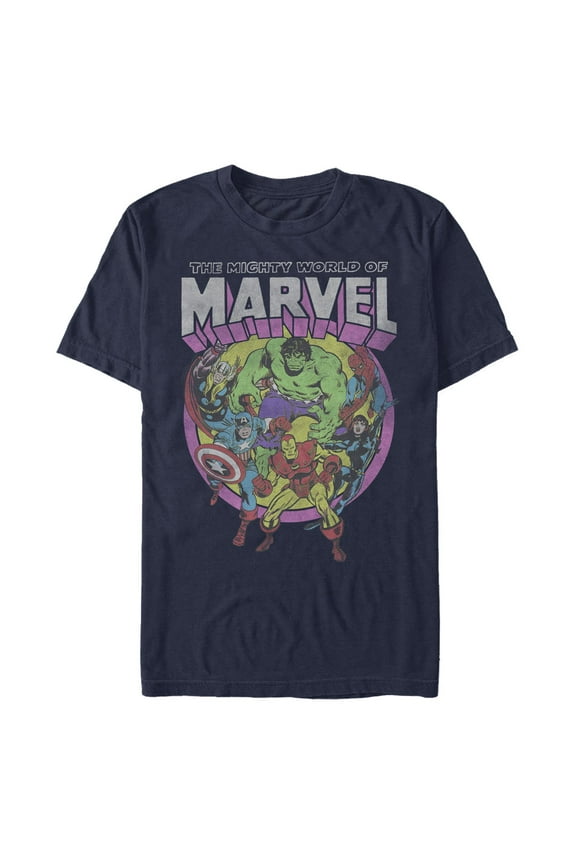 Men's Marvel Mighty World of Avengers Graphic T-Shirt
