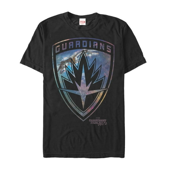 Men's Marvel Milano Shield  Graphic Tee Black X Large