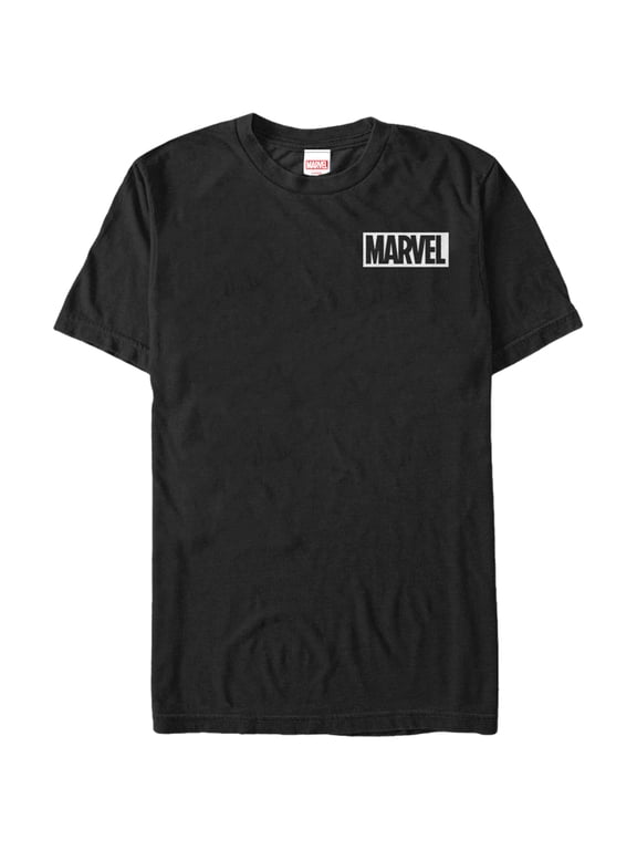 Men's Marvel Mini Logo Graphic Tee Black 2X Large