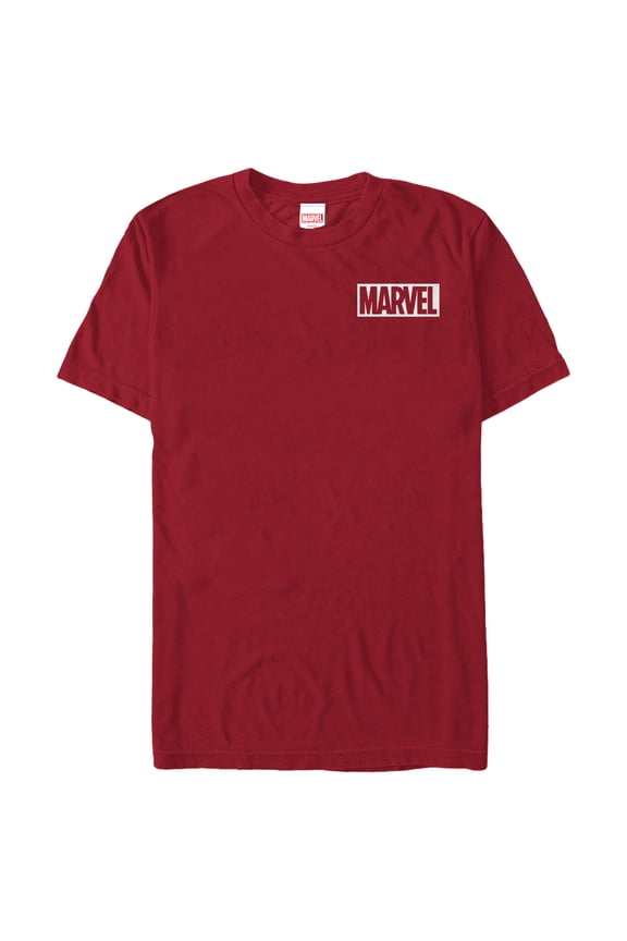Men's Marvel Mini Logo Graphic Tee Cardinal Large