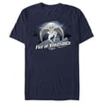thumbnail image 1 of Men's Marvel: Moon Knight Fist of Vengeance Sketch  Graphic Tee Navy Blue 3X Large, 1 of 5