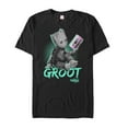 thumbnail image 1 of Men's Marvel Neon Baby Groot T-Shirt, 1 of 4