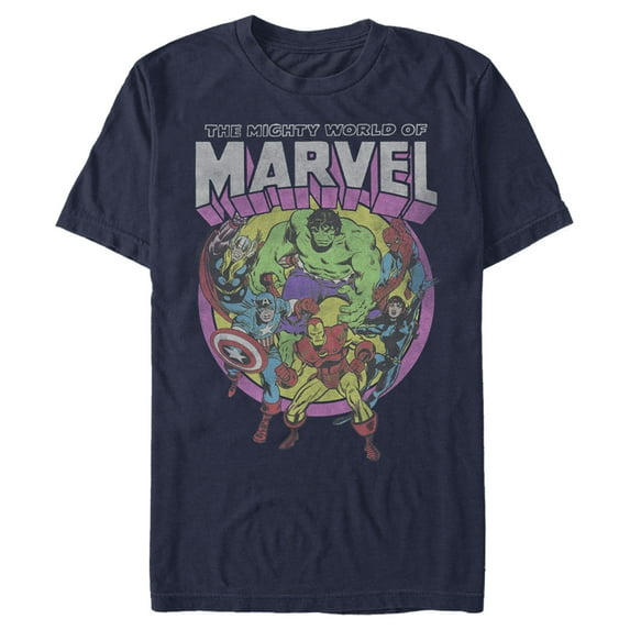 Men's Marvel Neon Group T-Shirt