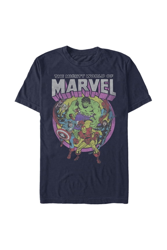 Men's Marvel Neon Group T-Shirt