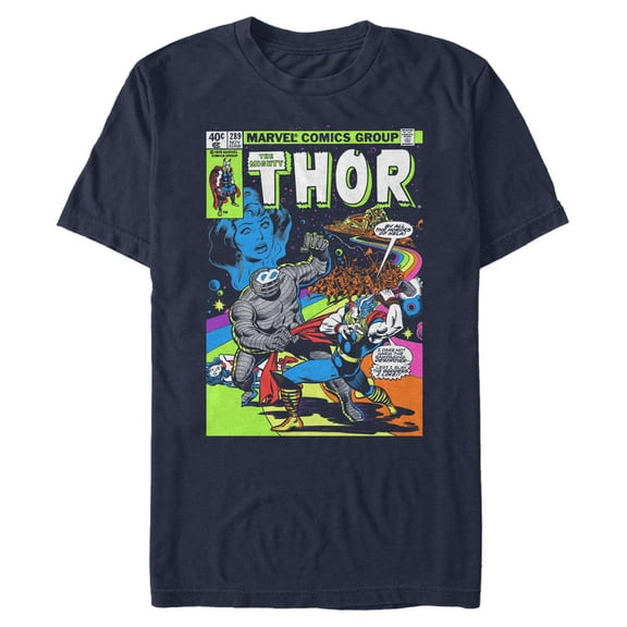Men's Marvel The Mighty Thor Classic Comic Book Cover Issue 289 Graphic T-Shirt