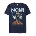 thumbnail image 1 of Men's Marvel Nova Helmet Graphic Tee Navy Blue Large, 1 of 4