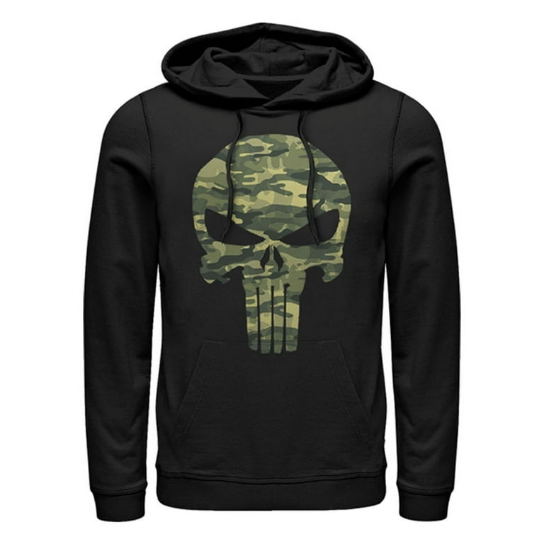Punisher sales hoodie walmart