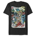 thumbnail image 1 of Men's Marvel X-Men Wolverine Battles Omega Red  Graphic Tee Black X Large, 1 of 4