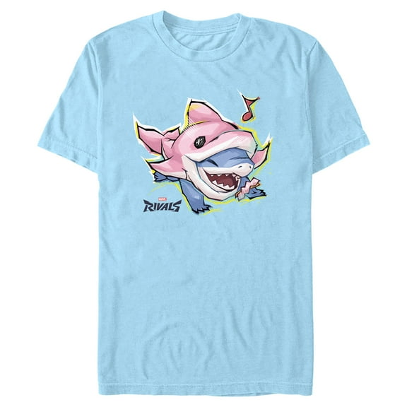 Men's Marvel: Rivals Happy Jeff Shark  Graphic T-Shirt
