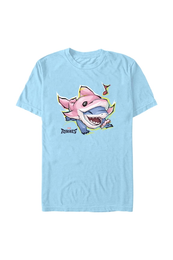 Men's Marvel: Rivals Happy Jeff Shark Graphic T-Shirt