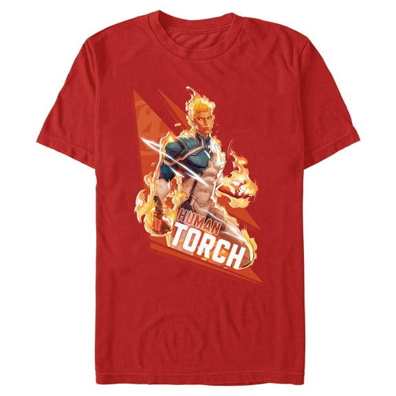 Men's Marvel: Rivals The Human Torch  Graphic T-Shirt