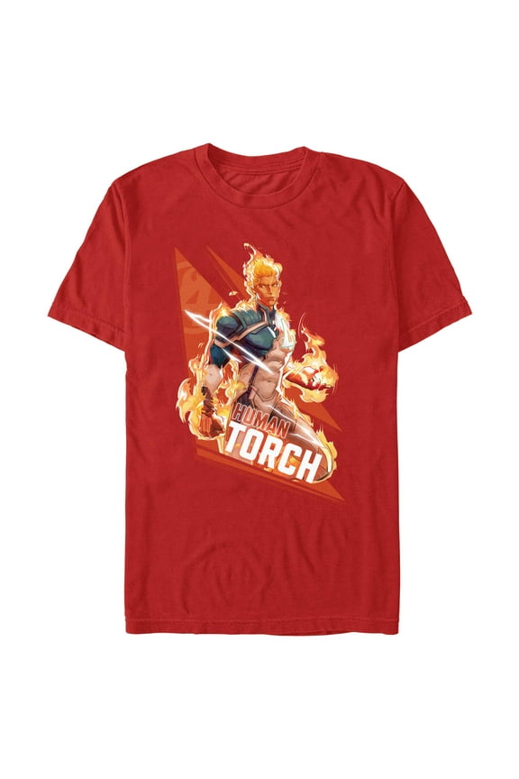 Men's Marvel: Rivals The Human Torch  Graphic T-Shirt