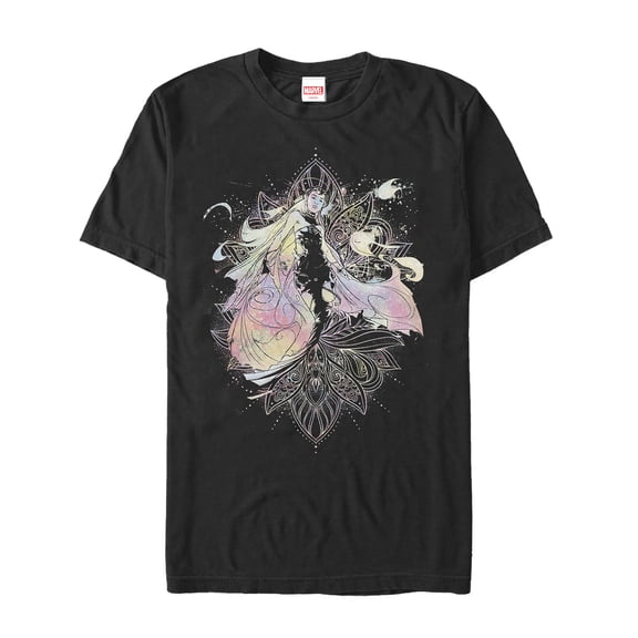 Men's Marvel Runaways Rainbow Karolina Graphic Tee Black Medium