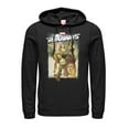 thumbnail image 1 of Men's Marvel Runaways Watercolor Poster  Pull Over Hoodie Black 2X Large, 1 of 3