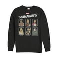 thumbnail image 1 of Men's Marvel Runaways Yearbook Portrait  Sweatshirt Black Medium, 1 of 3