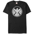 thumbnail image 1 of Men's Marvel S.H.I.E.L.D Logo  Graphic Tee Black Large, 1 of 4