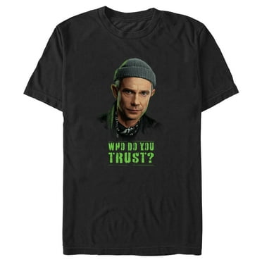 Men's Marvel: Secret Invasion Everett Ross Who Do You Trust  Graphic Tee Black Large