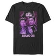 thumbnail image 1 of Men's Marvel Shang-Chi and the Legend of the Ten Rings Panel Portraits  Graphic Tee Black Small, 1 of 5