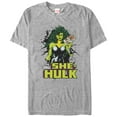 thumbnail image 1 of Men's Marvel She-Hulk Comic Graphic Tee Athletic Heather 2X Large, 1 of 4
