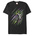 thumbnail image 1 of Men's Marvel She-Hulk Streaks Graphic Tee Black 3X Large, 1 of 4