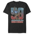 thumbnail image 1 of Men's Marvel Shuri and Okoye 50th Birthday  Graphic Tee Black 3X Large, 1 of 4