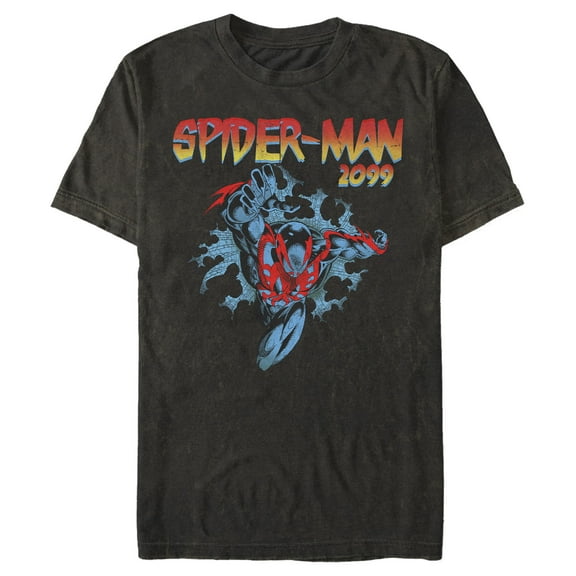 Men's Marvel Spider-Man 2099 Emergence Graphic Tee Black 2X Large
