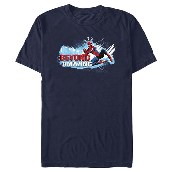 Men's Marvel Spider-Man Beyond Amazing BEYOND SWING POSE T-Shirt