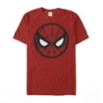 thumbnail image 1 of Men's Marvel Spider-Man Circle Mask  Graphic Tee Red Small, 1 of 4