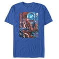 thumbnail image 1 of Men's Marvel Spider-Man: Far From Home Battle Buds Graphic Tee Royal Blue Medium, 1 of 4