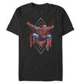 thumbnail image 1 of Men's Marvel Spider-Man: Far From Home Diamond Graphic Tee Black Large, 1 of 4