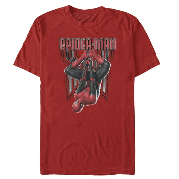 Men's Marvel Spider-Man: Far From Home Hang Graphic Tee Red 2X Large