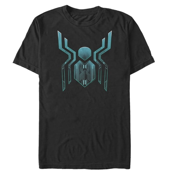 Men's Marvel Spider-Man: Far From Home Modern Logo Graphic Tee Black Large