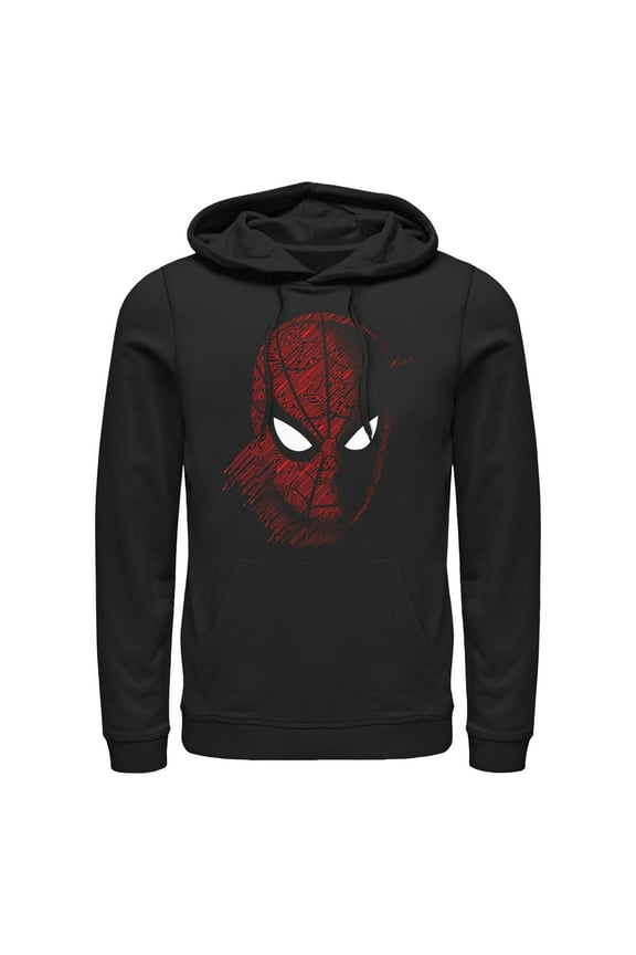 Men's Marvel Spider-Man: Far From Home Tech Pattern Pull Over Hoodie