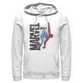 thumbnail image 1 of Men's Marvel Spider-Man Fuzzy Logo Web Pull Over Hoodie, 1 of 4