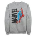 thumbnail image 1 of Men's Marvel Spider-Man Fuzzy Logo Web Sweatshirt, 1 of 4