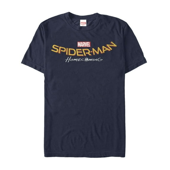 Men's Marvel Spider-Man: Homecoming Classic Graphic Tee Navy Blue Medium