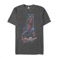 thumbnail image 1 of Men's Marvel Spider-Man: Homecoming Swing Graphic Tee Charcoal Heather 2X Large, 1 of 4