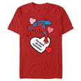 thumbnail image 1 of Men's Marvel: Spider-Man I’m Stuck on You Valentine  Graphic T-Shirt, 1 of 5