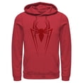 thumbnail image 1 of Men's Marvel Spider-Man Icon Badge  Pull Over Hoodie Red Large, 1 of 4