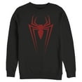 thumbnail image 1 of Men's Marvel Spider-Man Icon Badge  Sweatshirt Black 2X Large, 1 of 3