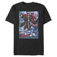 thumbnail image 1 of Men's Marvel Spider-Man: Into the Spider-Verse Japanese Characters Graphic Tee Black 3X Large, 1 of 4
