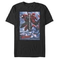 thumbnail image 1 of Men's Marvel Spider-Man: Into the Spider-Verse Japanese Characters Graphic Tee Black Small, 1 of 4