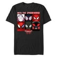 thumbnail image 1 of Men's Marvel: Spider-Man: Into the Spider-Verse Mask Collage  Graphic T-Shirt, 1 of 4